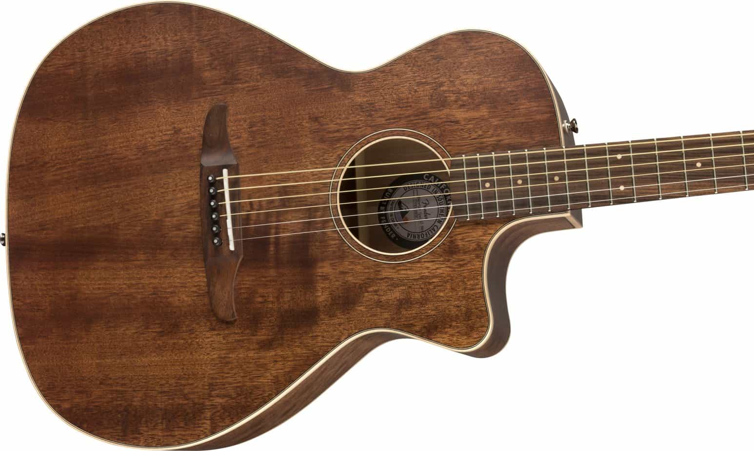 Fender Newporter Special Mahogany Acoustic Guitar | Guitar Center