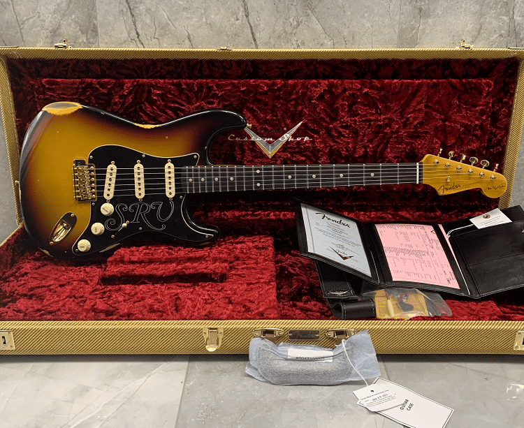 fender stevie ray vaughan signature stratocaster
