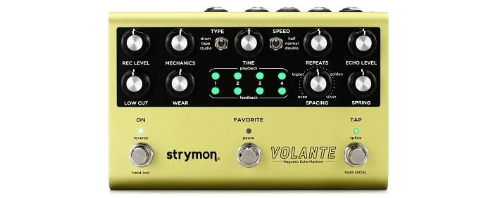 strymon volante magnetic echo machine pedal