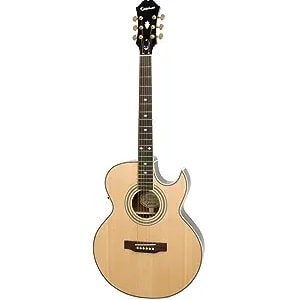 Epiphone PR5E Cutaway Acoustic Electric Guitar Natural | Amazon