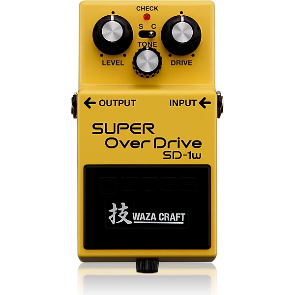 BOSS SD-1W Super Overdrive Waza Craft Guitar Effects Pedal | Guitar Center