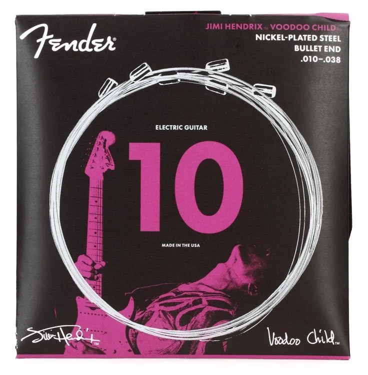 Jimi Hendrix Voodoo Child Electric Guitar Strings | Fender