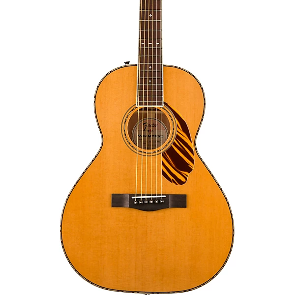 Fender Paramount PS-220E Parlor Acoustic-Electric Guitar Natural | Guitar Center
