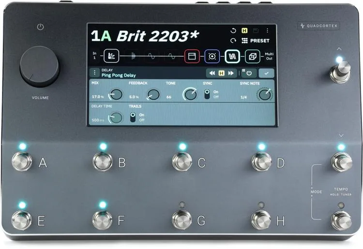 Neural DSP Quad Cortex Quad-Core Digital Effects Modeler | Sweetwater