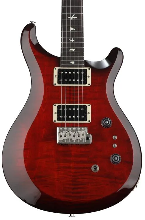 PRS S2 Custom 24-08 Electric Guitar Fire Red Burst | Sweetwater