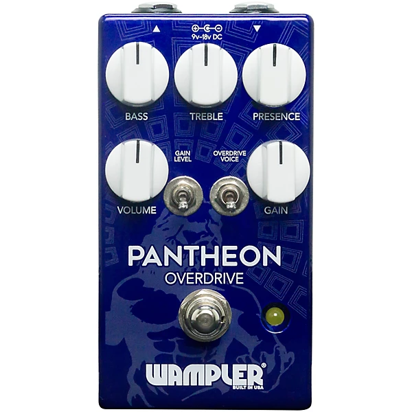 Wampler Pantheon Overdrive Effects Pedal | Guitar Center
