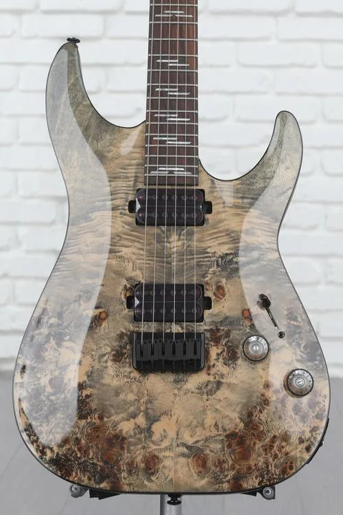 Schecter Omen Elite-6 Electric Guitar Charcoal | Sweetwater