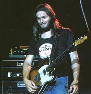David Gilmour playing Hiwatt heads live