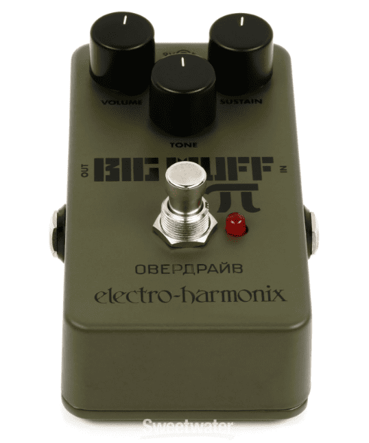 electro harmonix green russian big muff David Gilmour Amp Settings