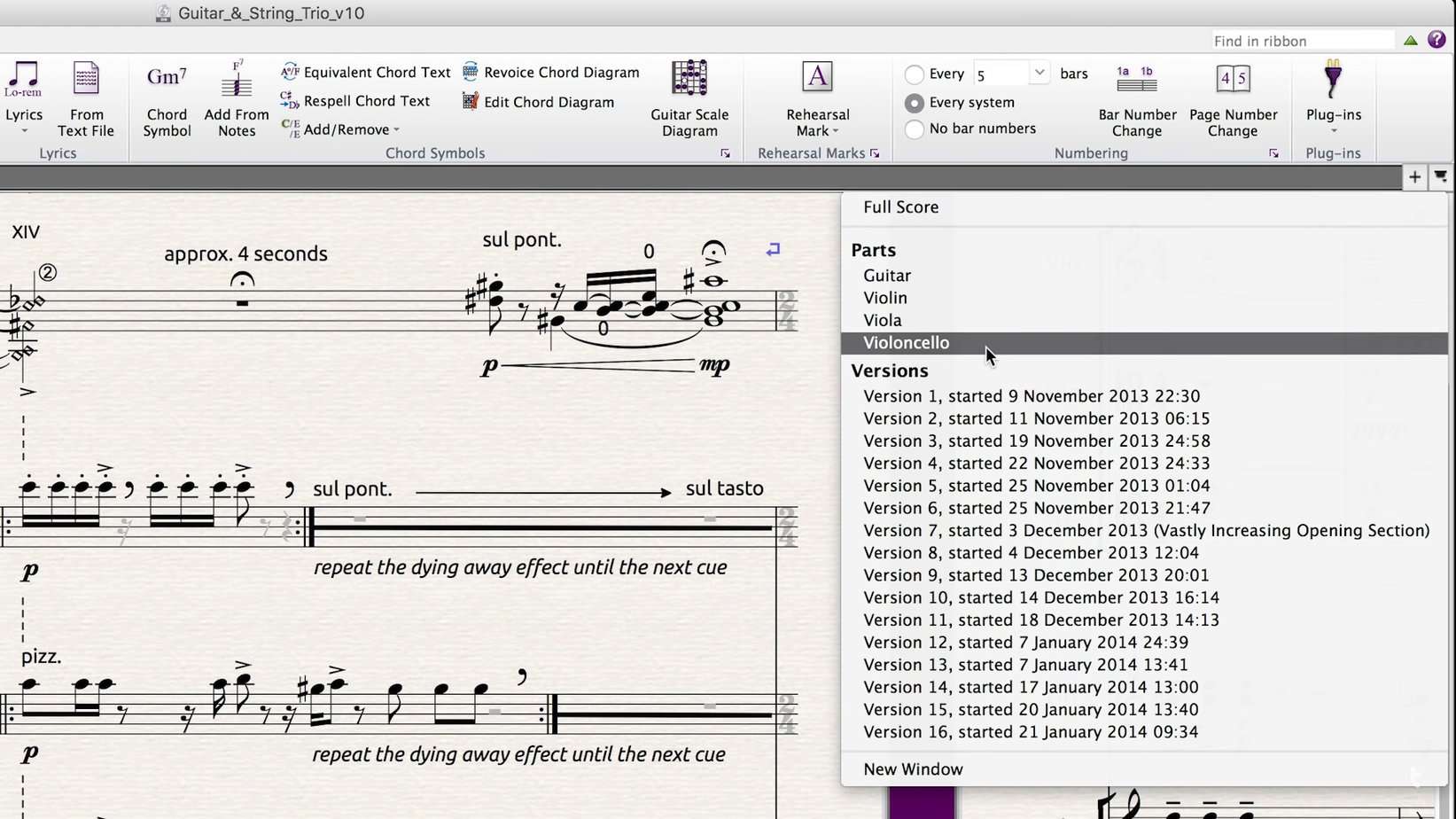 sibelius Best Guitar Transcription Software