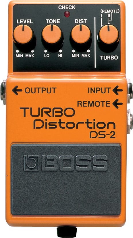 boss ds-2 turbo distortion John Frusciante Amp Settings