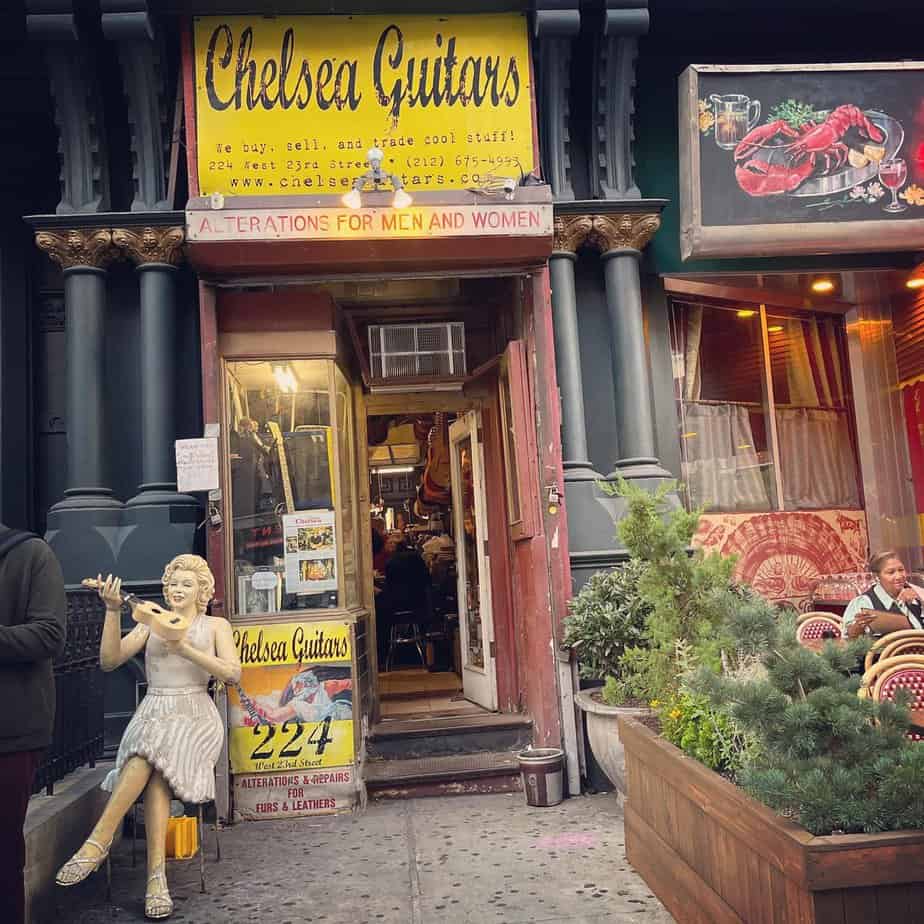 chelsea guitars coolest guitar stores in nyc