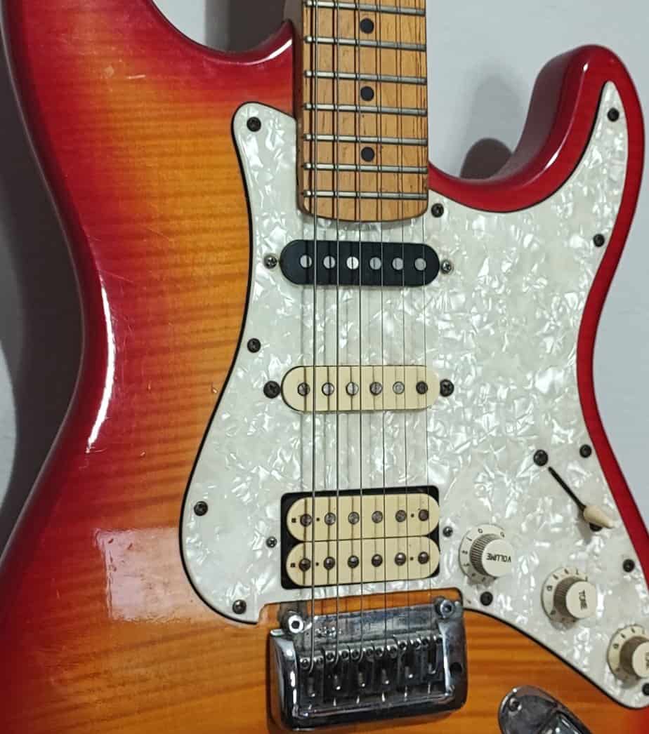 Strat With Paf Humbuckers