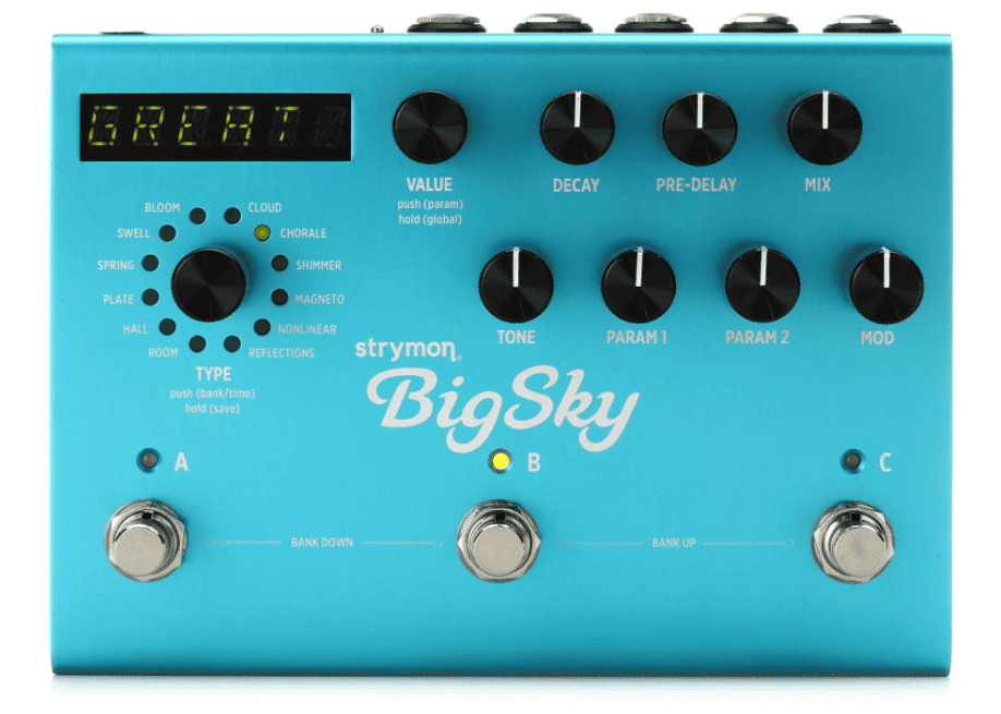 strymon bigsky reverb Deftones Amp Settings